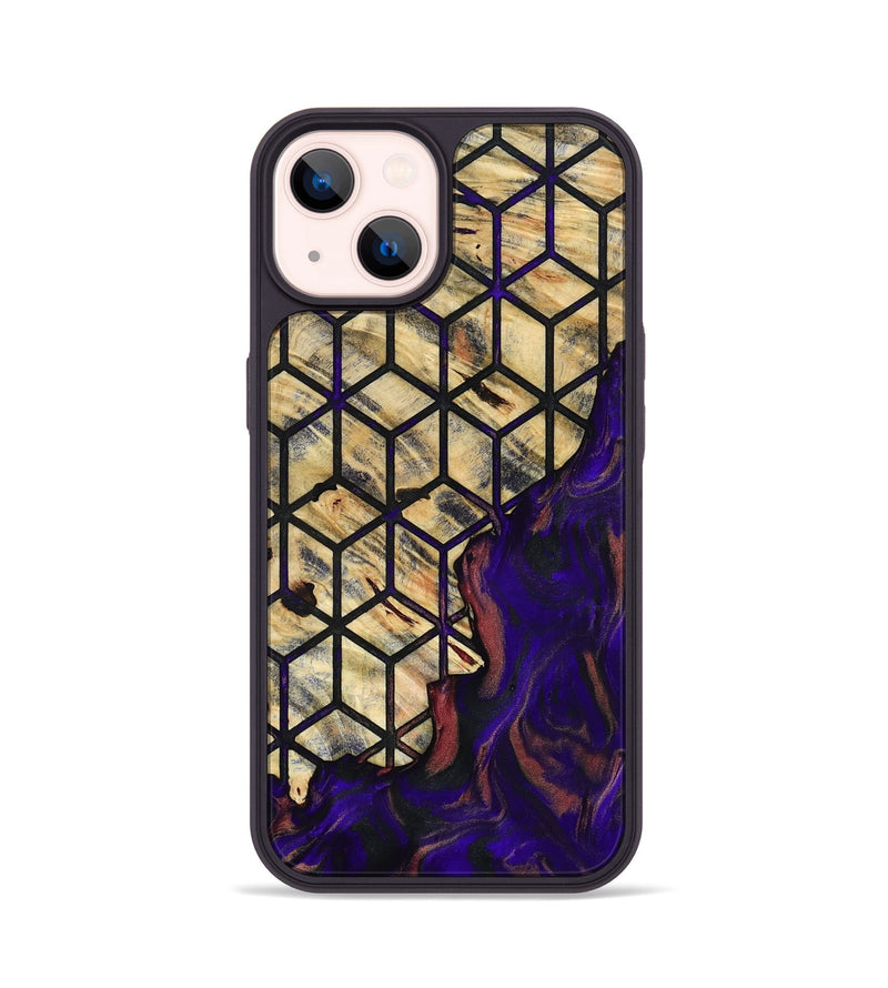 iPhone 14 Wood Phone Case - Jonah (Pattern, 785963)