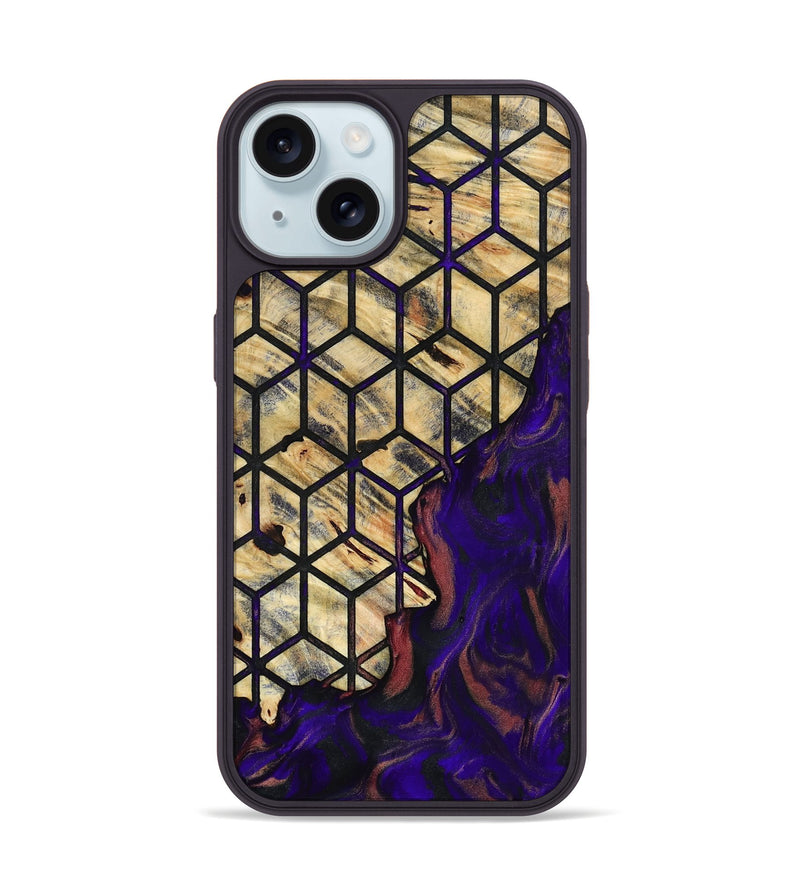 iPhone 15 Wood Phone Case - Jonah (Pattern, 785963)