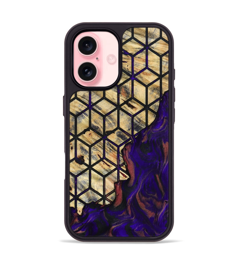 iPhone 16 Wood Phone Case - Jonah (Pattern, 785963)