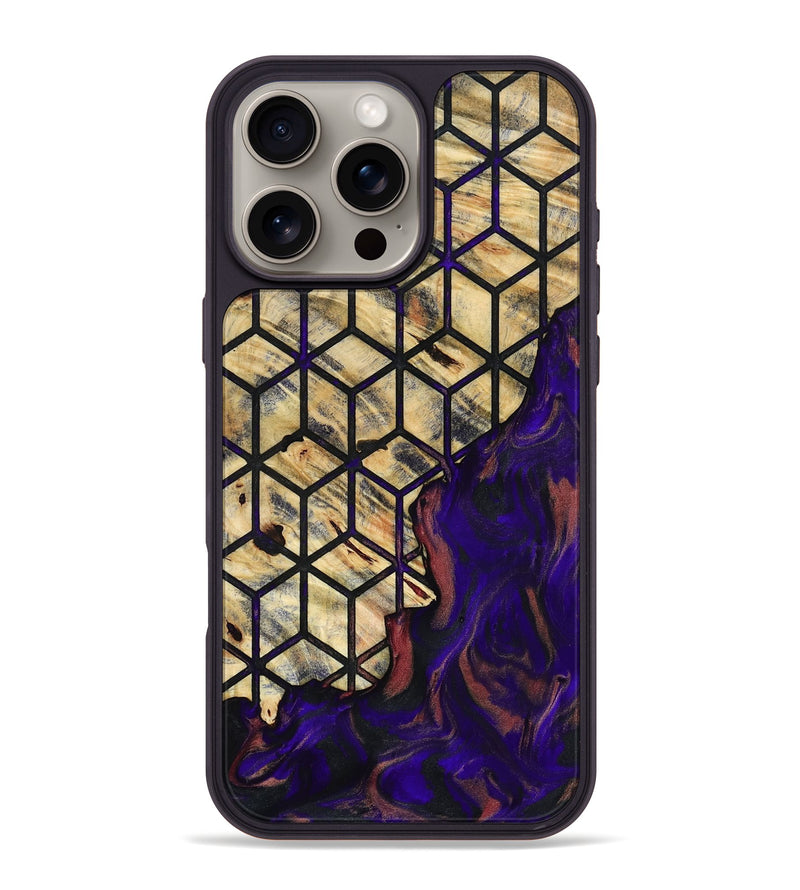 iPhone 16 Pro Max Wood Phone Case - Jonah (Pattern, 785963)