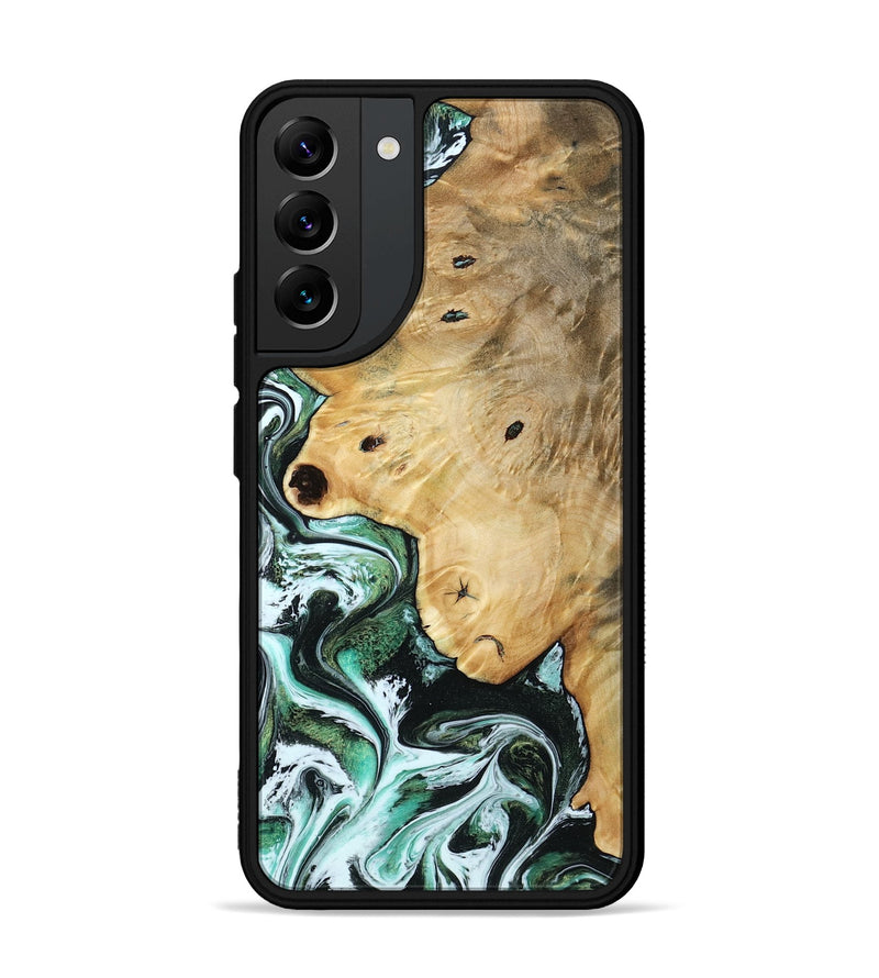 Galaxy S22 Plus Wood Phone Case - Rianna (Green, 785990)