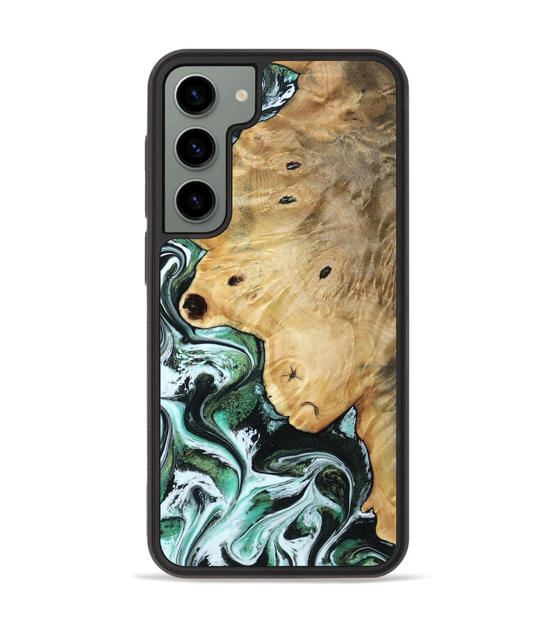 Galaxy S23 Plus Wood Phone Case - Rianna (Green, 785990)