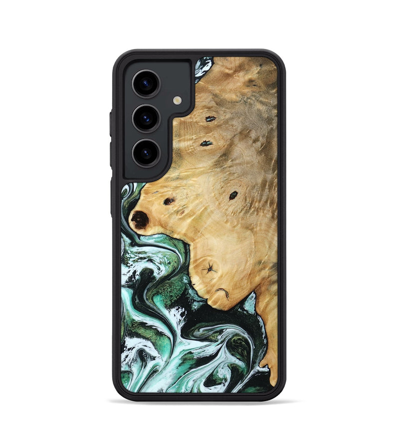 Galaxy S24 Wood Phone Case - Rianna (Green, 785990)