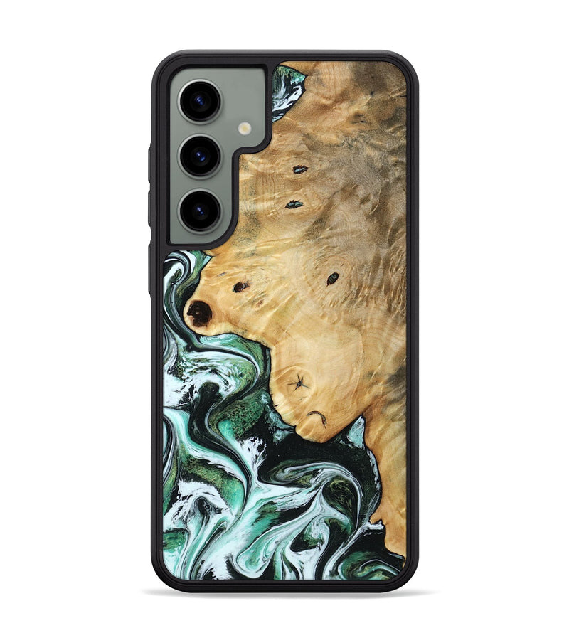 Galaxy S24 Plus Wood Phone Case - Rianna (Green, 785990)