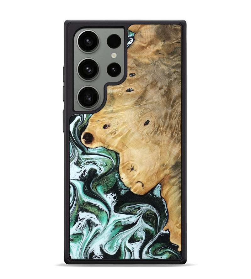 Galaxy S24 Ultra Wood Phone Case - Rianna (Green, 785990)