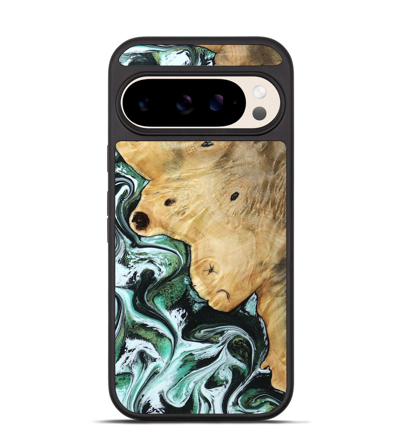 Pixel 10 Wood Phone Case - Rianna (Green, 785990)