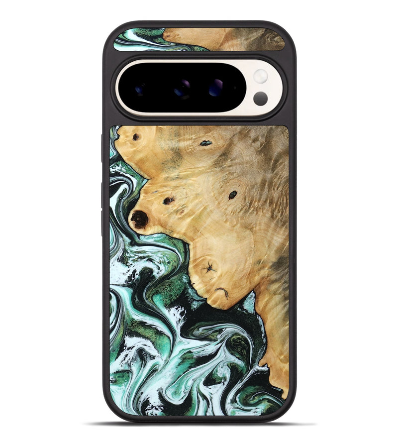 Pixel 9 Pro XL Wood Phone Case - Rianna (Green, 785990)