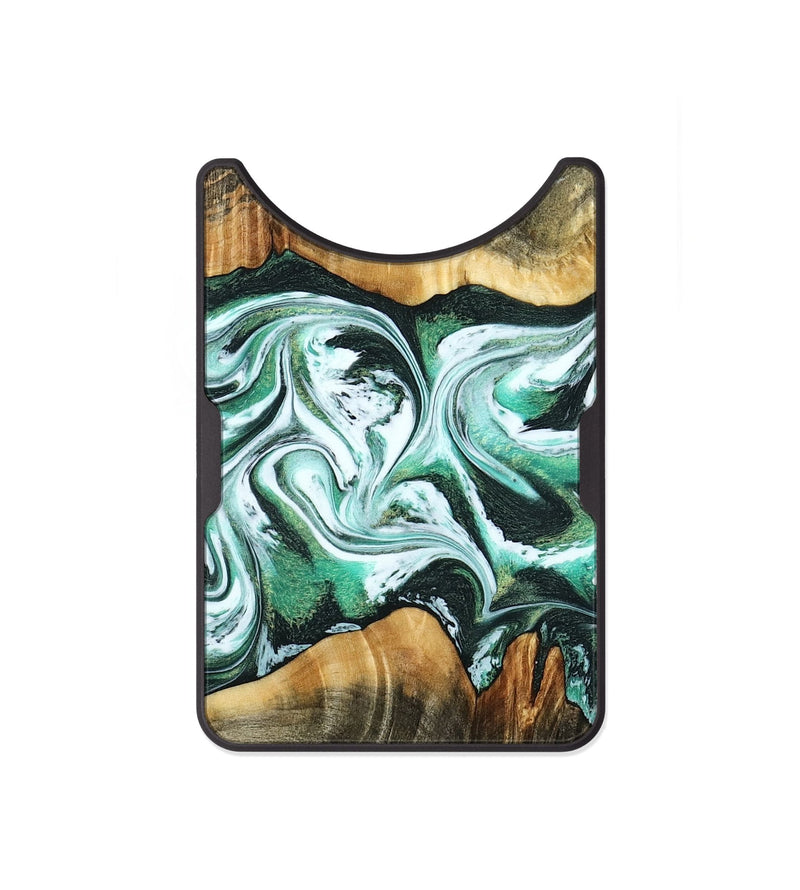 Alloy Wood Wallet - Mintie (Green, 785992)