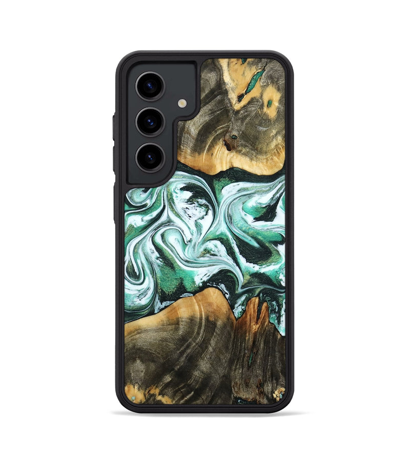 Galaxy S24 Wood Phone Case - Mintie (Green, 785992)