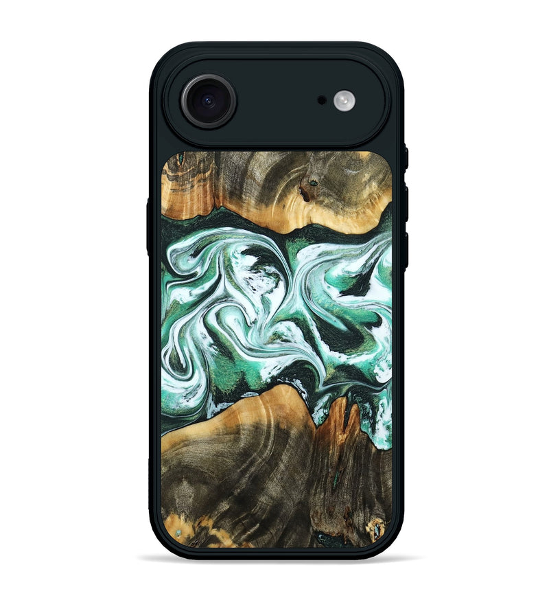 iPhone 17 Air Wood Phone Case - Mintie (Green, 785992)