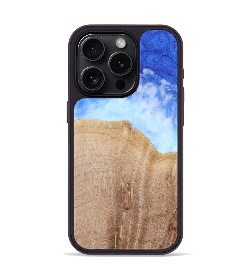 iPhone 15 Pro Wood Phone Case - Billye (Coastal, 786062)