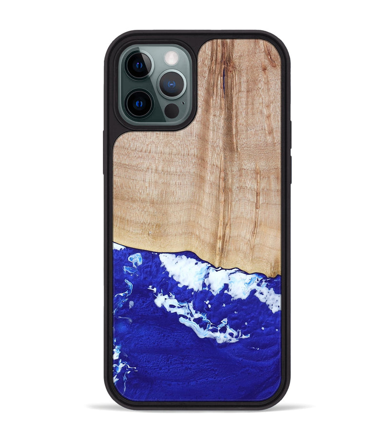 iPhone 12 Pro Max Wood Phone Case - Docia (Coastal, 786069)
