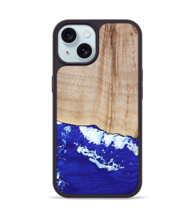 iPhone 15 Wood Phone Case - Docia (Coastal, 786069)