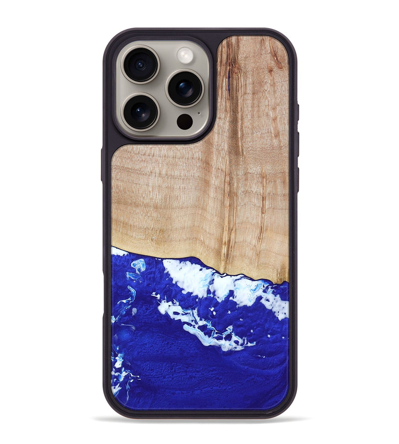 iPhone 16 Pro Max Wood Phone Case - Docia (Coastal, 786069)