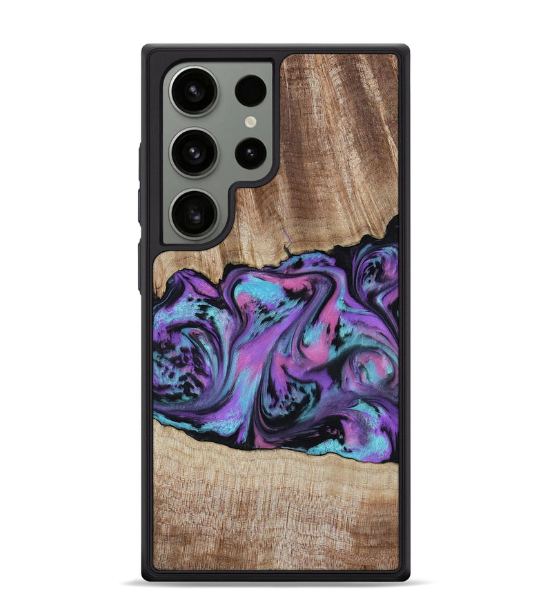 Galaxy S24 Ultra Wood Phone Case - Jazmine (Purple, 786227)