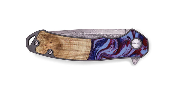 EDC Wood Pocket Knife - Reid (Red, 786230)