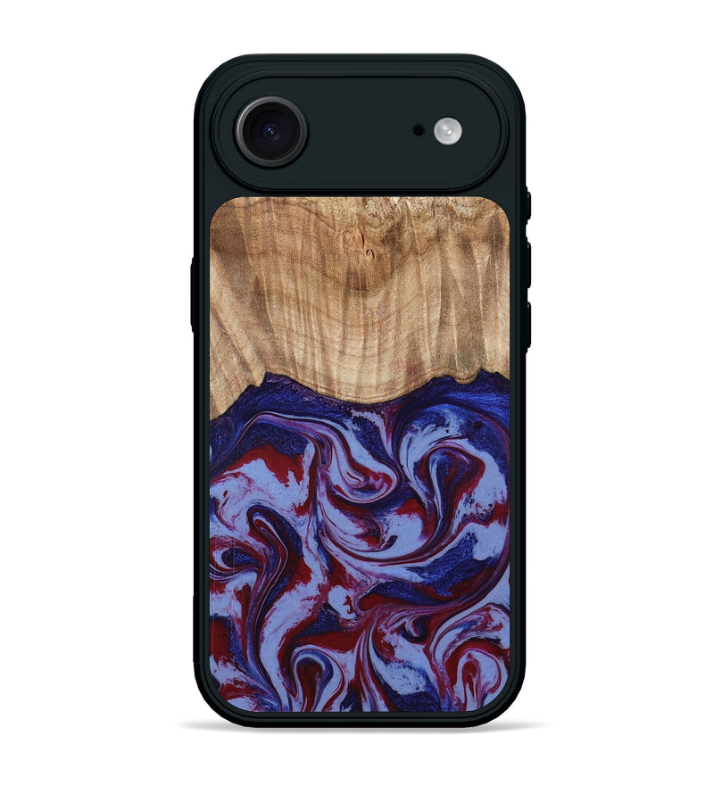 iPhone 17 Air Wood Phone Case - Reid (Red, 786230)