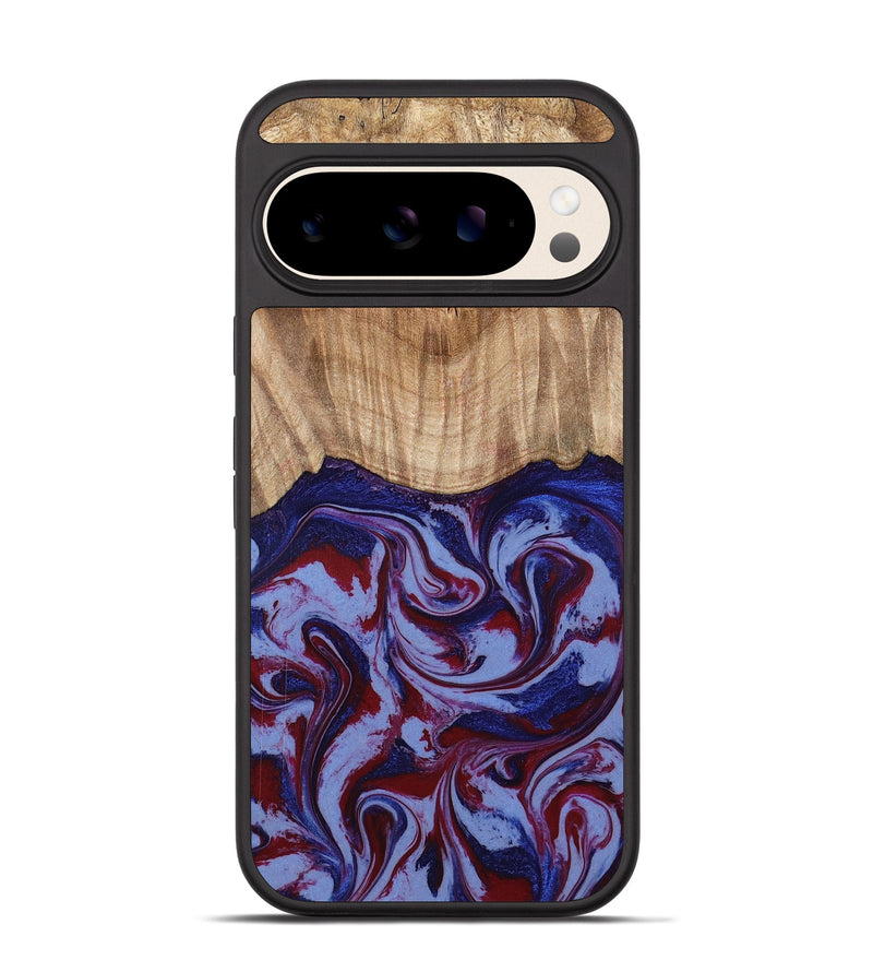 Pixel 10 Wood Phone Case - Reid (Red, 786230)