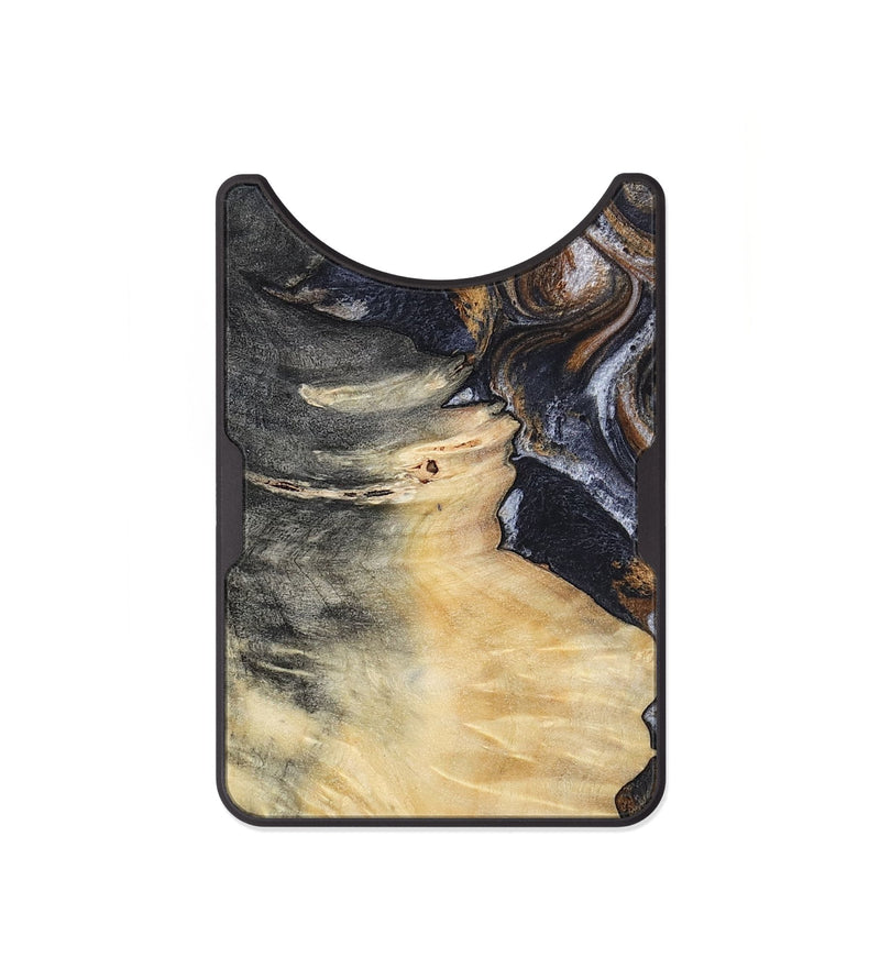 Alloy Wood Wallet - Elaine (Black & White, 786241)