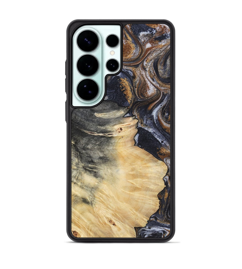 Galaxy S26 Ultra Wood Phone Case - Elaine (Black & White, 786241)