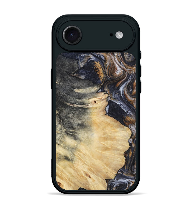 iPhone 17 Air Wood Phone Case - Elaine (Black & White, 786241)