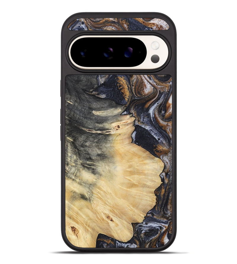 Pixel 10 Pro XL Wood Phone Case - Elaine (Black & White, 786241)