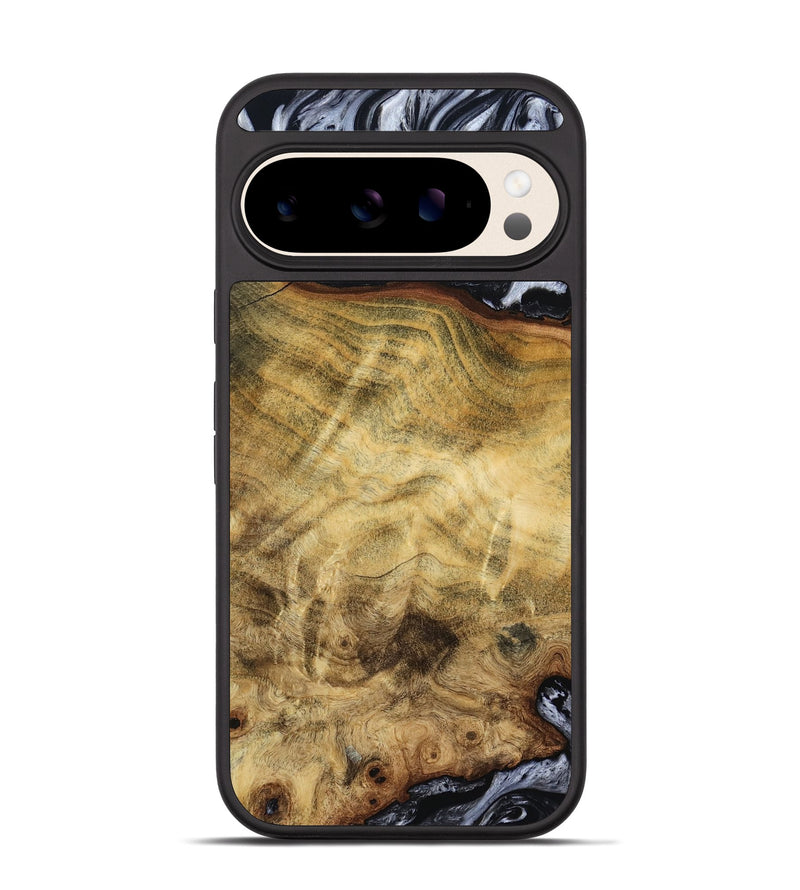 Pixel 10 Wood Phone Case - Minna (Black & White, 786242)