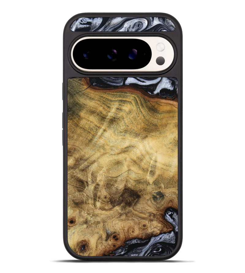 Pixel 9 Pro XL Wood Phone Case - Minna (Black & White, 786242)
