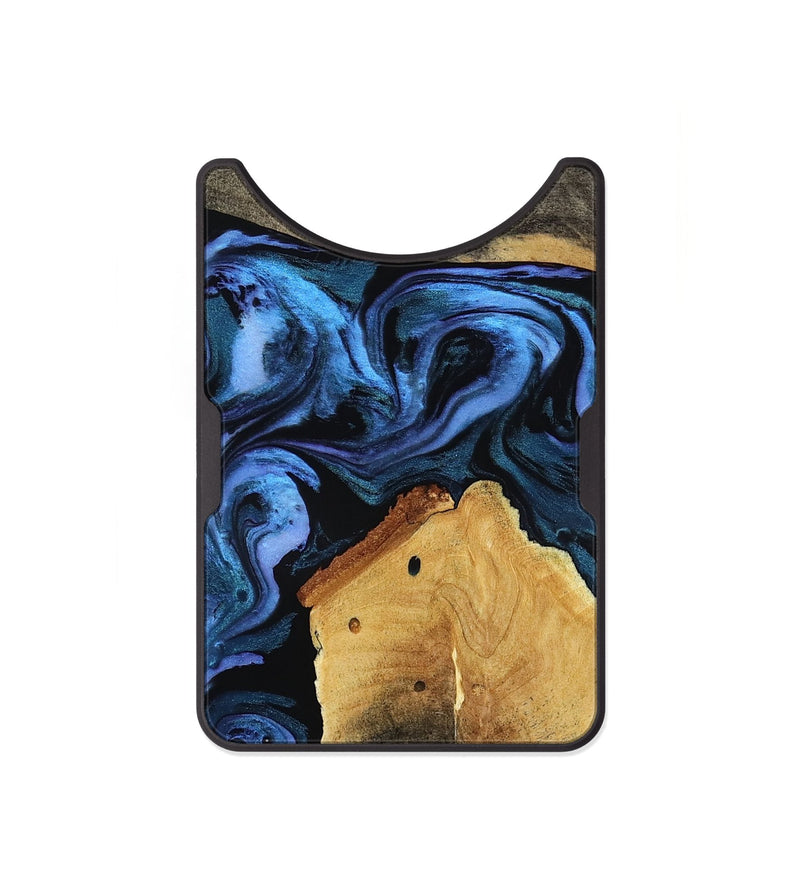 Alloy Wood Wallet - Akeem (Blue, 786311)