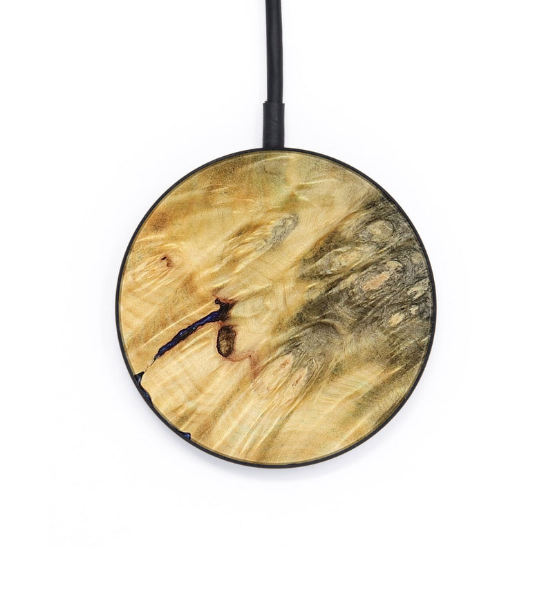Circle Wood Wireless Charger - Jazlene (Blue, 786312)