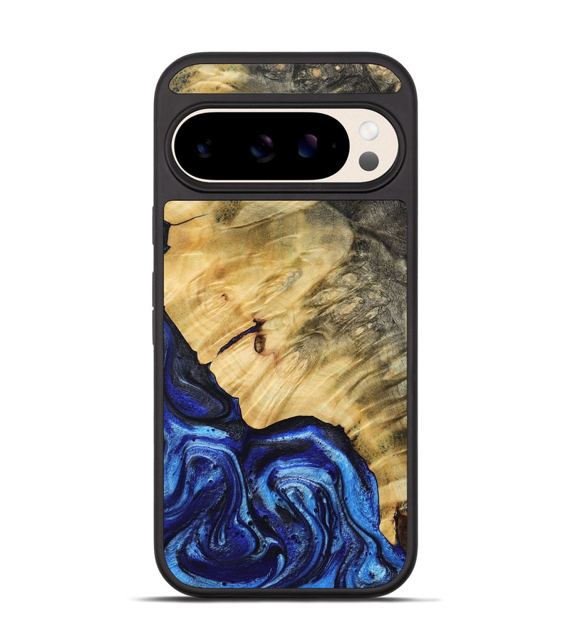 Pixel 10 Wood Phone Case - Jazlene (Blue, 786312)