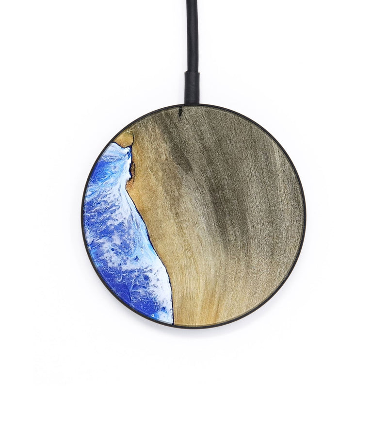 Circle Wood Wireless Charger - Maryann (Coastal, 786348)