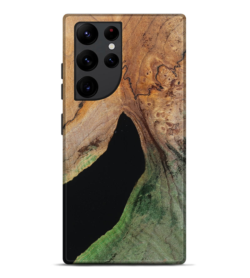 Galaxy S22 Ultra Wood Live Edge Phone Case - Don (Wood Burl, 786448)