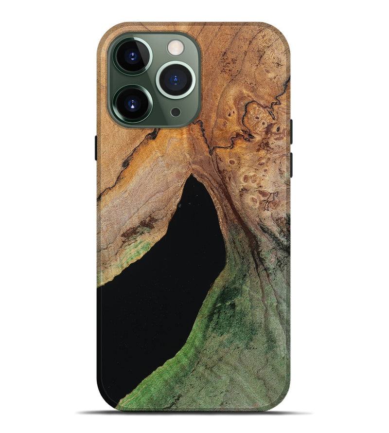 iPhone 13 Pro Max Wood Live Edge Phone Case - Don (Wood Burl, 786448)