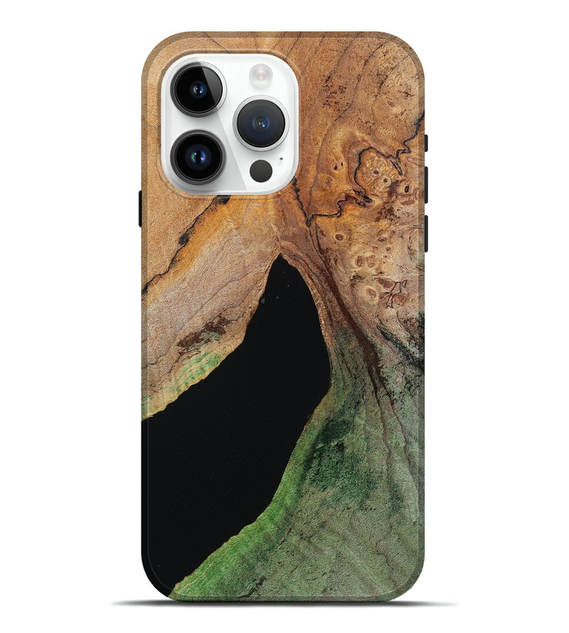 iPhone 15 Pro Max Wood Live Edge Phone Case - Don (Wood Burl, 786448)