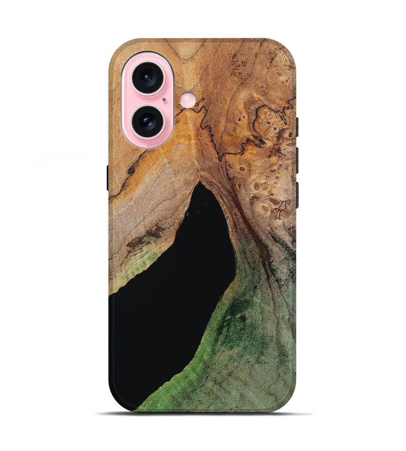 iPhone 17 Wood Live Edge Phone Case - Don (Wood Burl, 786448)