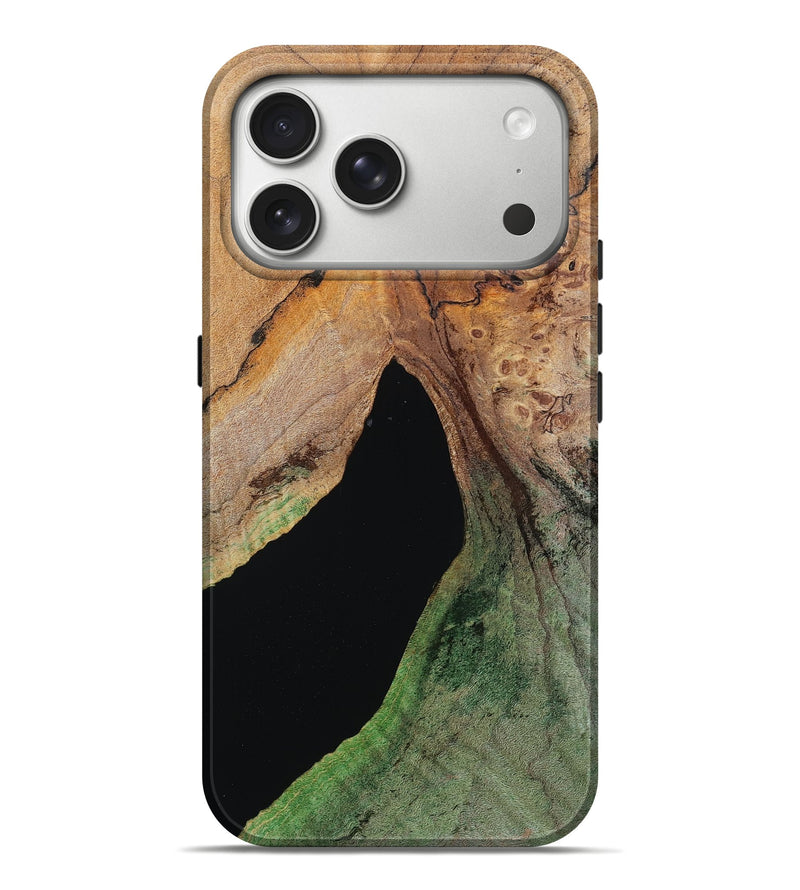 iPhone 17 Pro Max Wood Live Edge Phone Case - Don (Wood Burl, 786448)