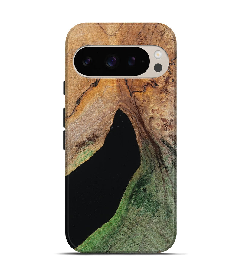 Pixel 9 Pro Wood Live Edge Phone Case - Don (Wood Burl, 786448)