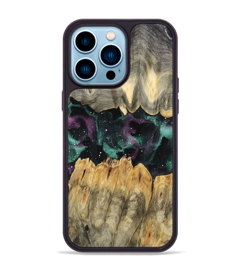 iPhone 14 Pro Max Wood Phone Case - Ciara (Cosmos, 786497)