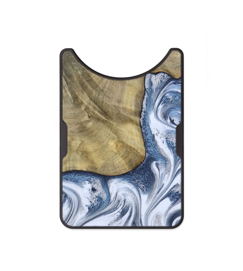 Alloy Wood Wallet - Wilber (Blue, 786596)