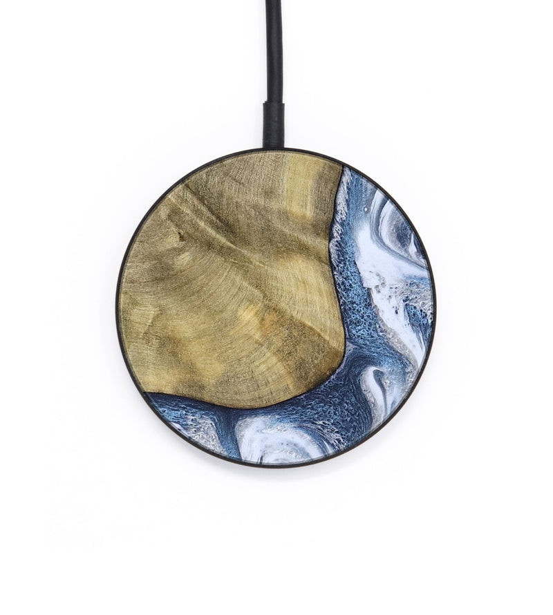 Circle Wood Wireless Charger - Wilber (Blue, 786596)