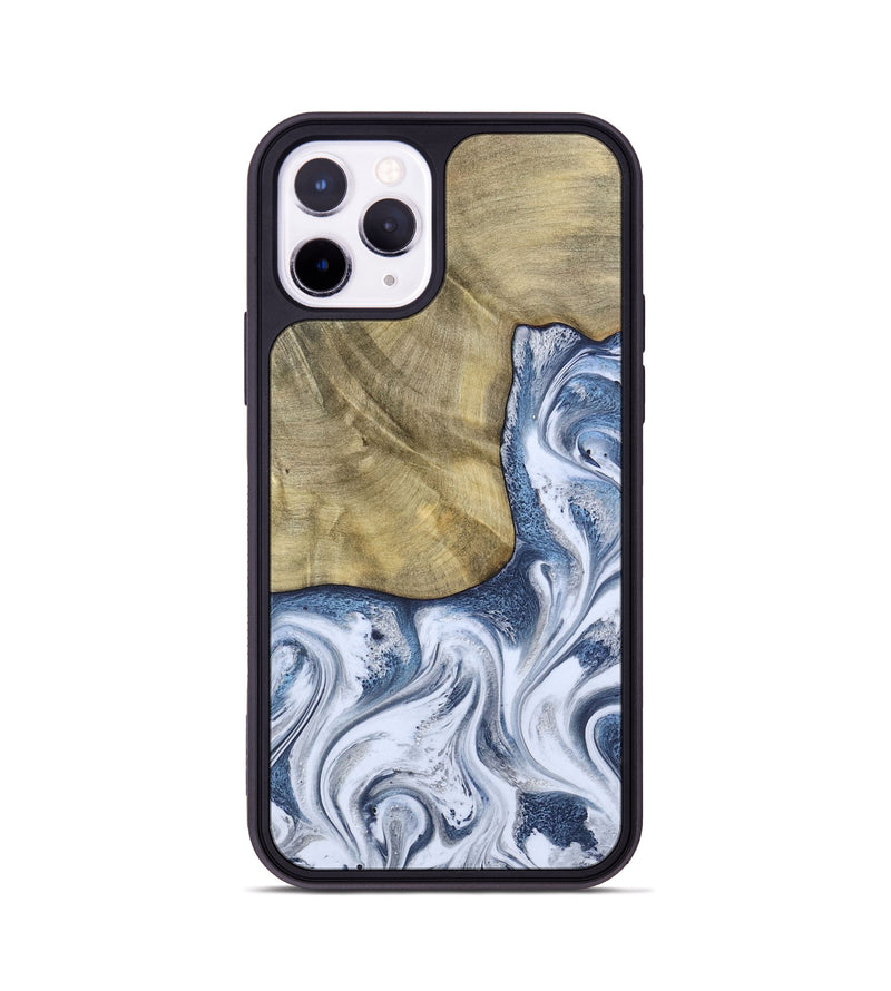 iPhone 11 Pro Wood Phone Case - Wilber (Blue, 786596)