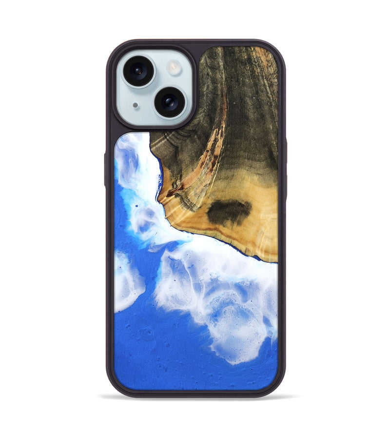 iPhone 15 Wood Phone Case - Clinton (Coastal, 786608)