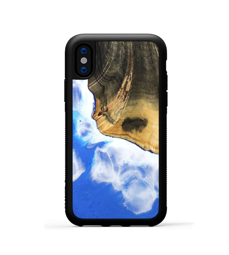 iPhone Xs Wood Phone Case - Clinton (Coastal, 786608)