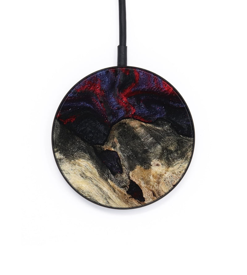 Circle Wood Wireless Charger - Dashawn (Red, 786653)