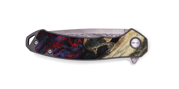 EDC Wood Pocket Knife - Dashawn (Red, 786653)