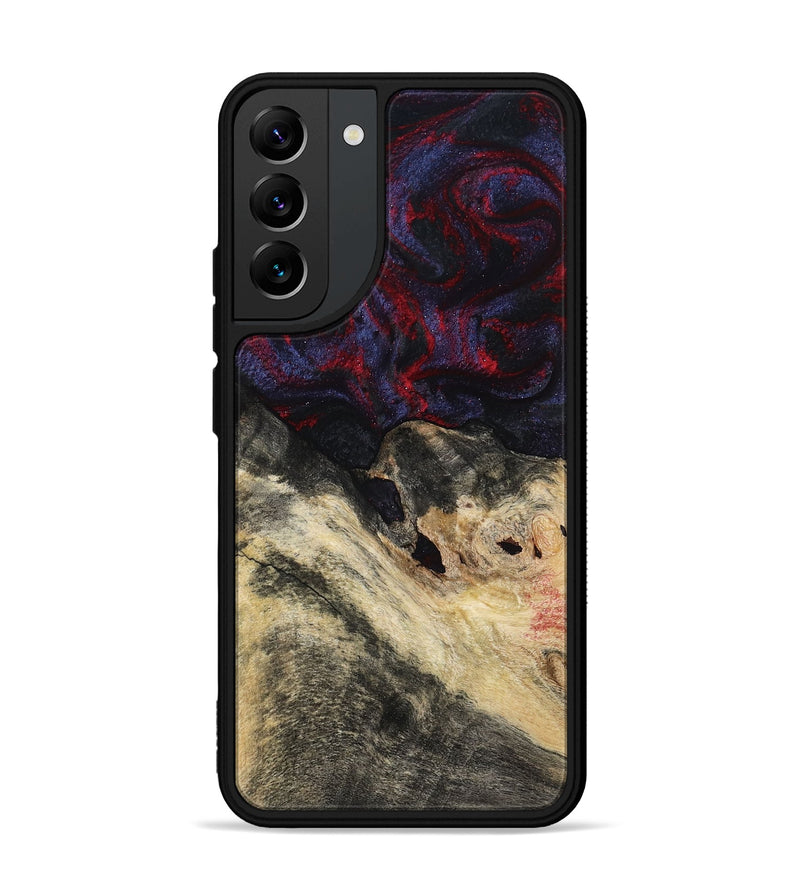Galaxy S22 Plus Wood Phone Case - Dashawn (Red, 786653)