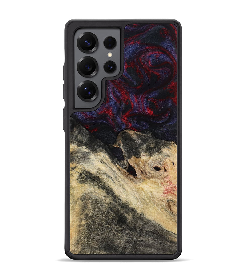 Galaxy S25 Ultra Wood Phone Case - Dashawn (Red, 786653)
