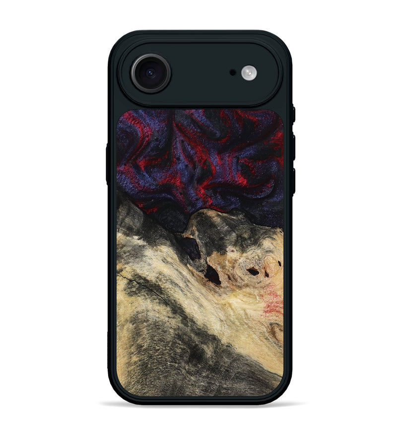 iPhone 17 Air Wood Phone Case - Dashawn (Red, 786653)