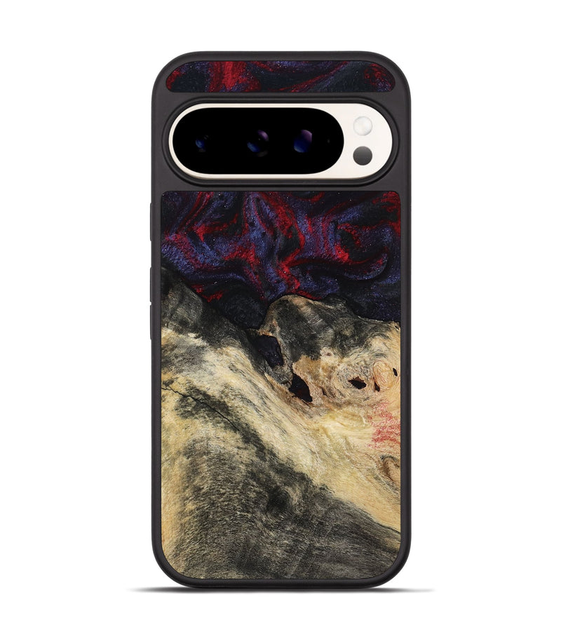 Pixel 9 Pro Wood Phone Case - Dashawn (Red, 786653)